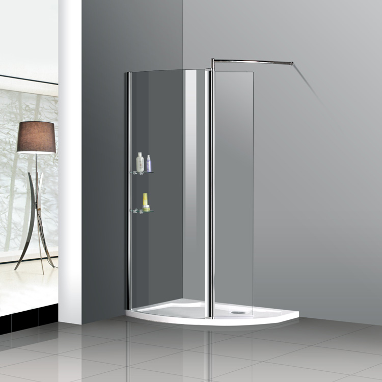 1150x800mm walk in shower enclosure door cubicle stone tray a89